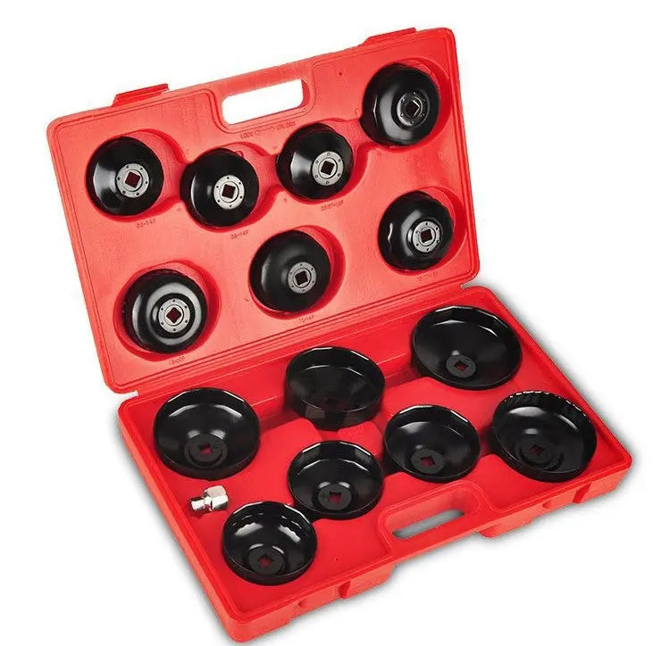 15 Piece Oil Filter Removal Cup Set FairTools