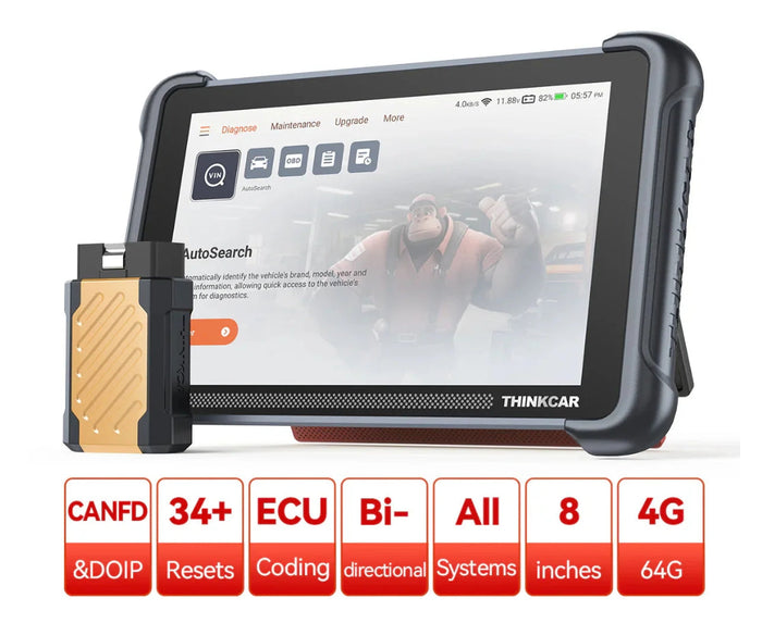 Thinkcar Expert 191 | 8" Wireless Diagnostic Scan Tool | ECU Coding Thinkcar