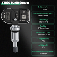 XTOOL TS100 Pro Programmable Universal Tire Pressure Sensor Xtool