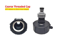 20mm Garden Hose IBC Tank Adapter Tap Water Connector Reducer Valve 1000L - FairTools 20mm Garden Hose IBC Tank Adapter Tap Water Connector Reducer Valve 1000L