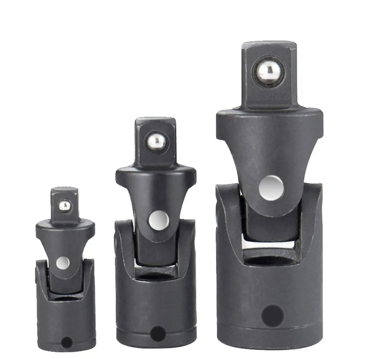 3 pcs universal joint electric wrench adjustable socket head joint FairTools