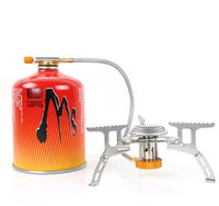 3500W Outdoor Gas Burner Windproof Camp Stove Butane Burner Piezo Ignition Folding Ultralight Split Stove FairTools