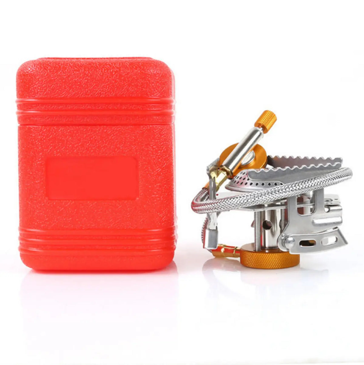 3500W Outdoor Gas Burner Windproof Camp Stove Butane Burner Piezo Ignition Folding Ultralight Split Stove FairTools