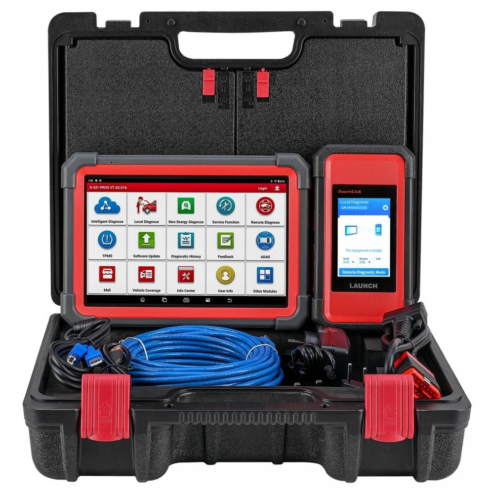 LAUNCH X-431 Pro5 Smartlink & Heavy Duty Software kit for both 12V and 24V cars and trucks Launch
