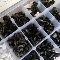 415pcs Plastic Car Vehicle Trim Clips Automobile Door Panel Fastener FairTools