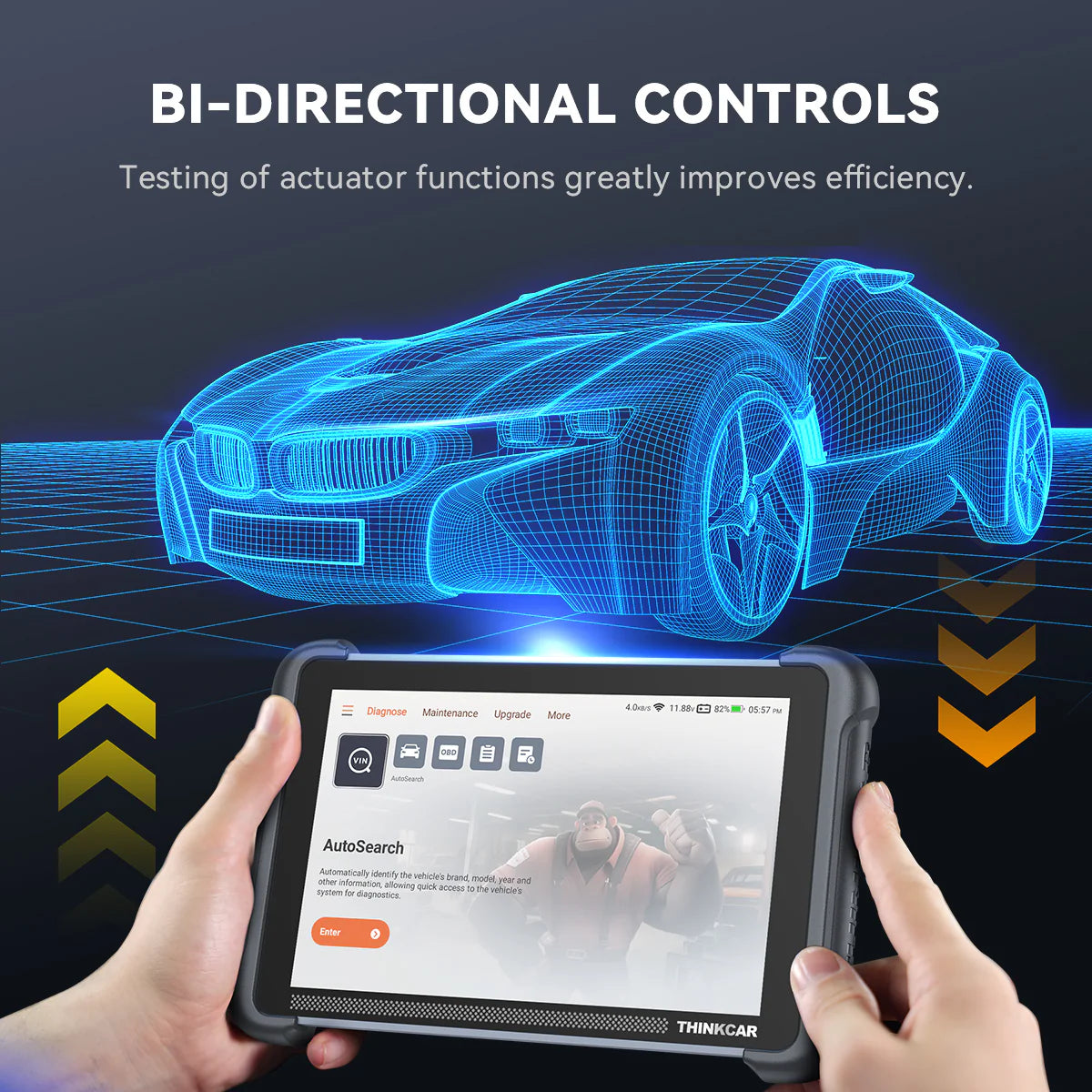Thinkcar Thinkscan 689BT Automotive ECU Coding Diagnostic Tool Lifetime Free Updates Thinkcar