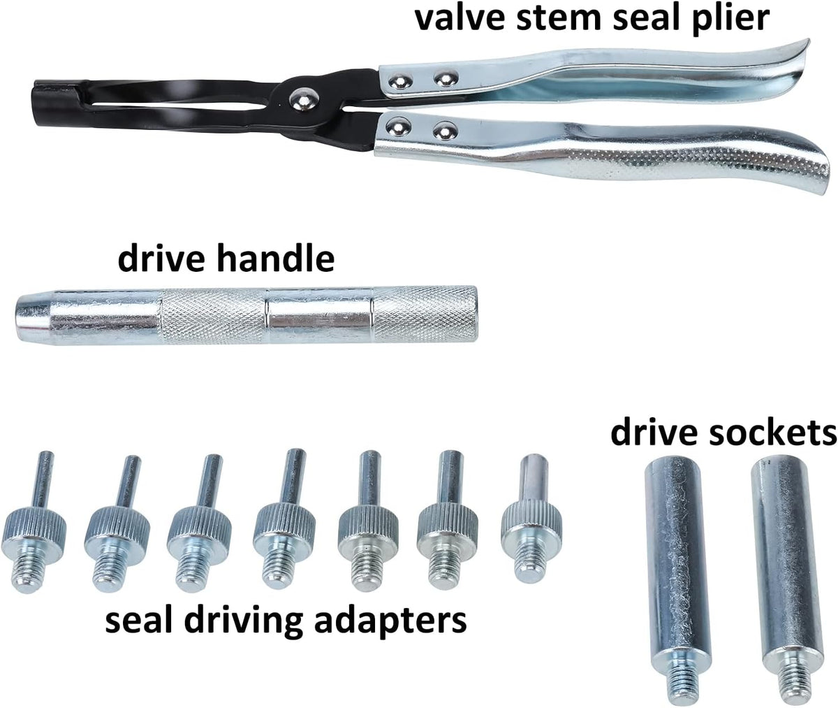 11pcs Engine Valve Stem Seal Remover & Installer Kit