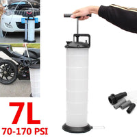 7L Manual Vacuum Oil Fluid Extractor Pump Car Truck Boat Pump Oil Changer FairTools