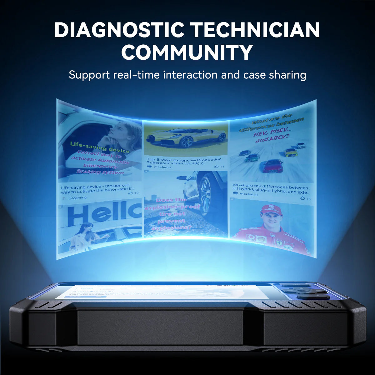 MUCAR 682 AI-Powered OBD2 Bi-Directional  Diagnostic Scanner FairTools