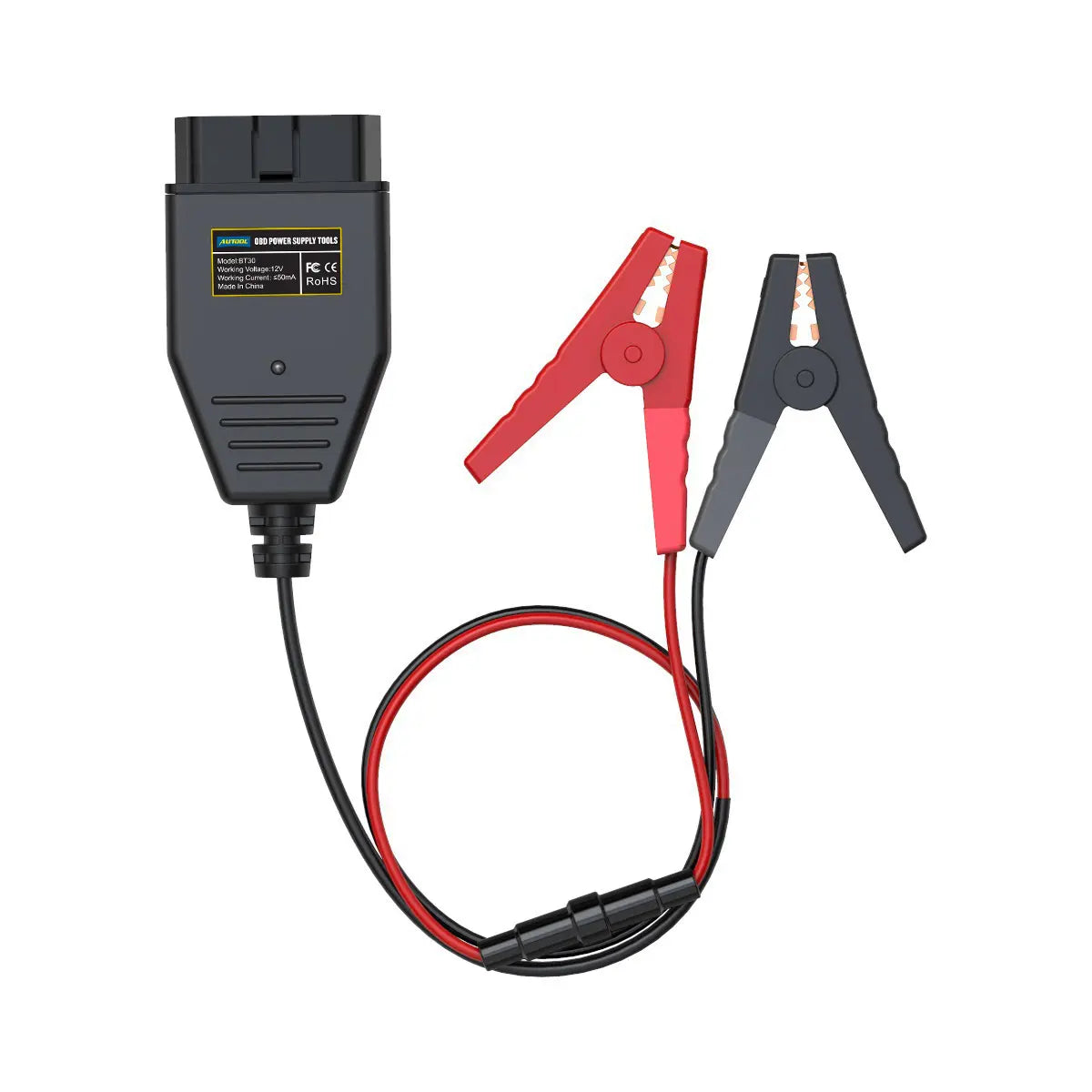 AUTOOL BT30 Car OBD2 ECU Connector Battery Saver Auto ECU Memory Savers Automotive OBD 2 Emergency Electrical Plug Car Fuel Save Autool