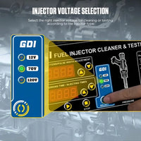 AUTOOL CT400 Fuel Injector Cleaning Tester with GDI Injector Test and Ultrasonic Cleaning & 6 Cylinders Autool