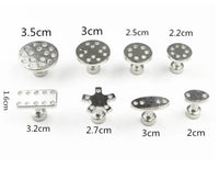 Aluminum Alloy Pull Cap Gasket Auto Sheet Metal Recessed Repair Device 8pcs FairTools