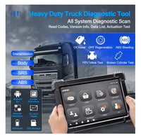 Ancel X7 HD Heavy Duty Truck Diagnostic Scanner Full System 12V 24V - FairTools