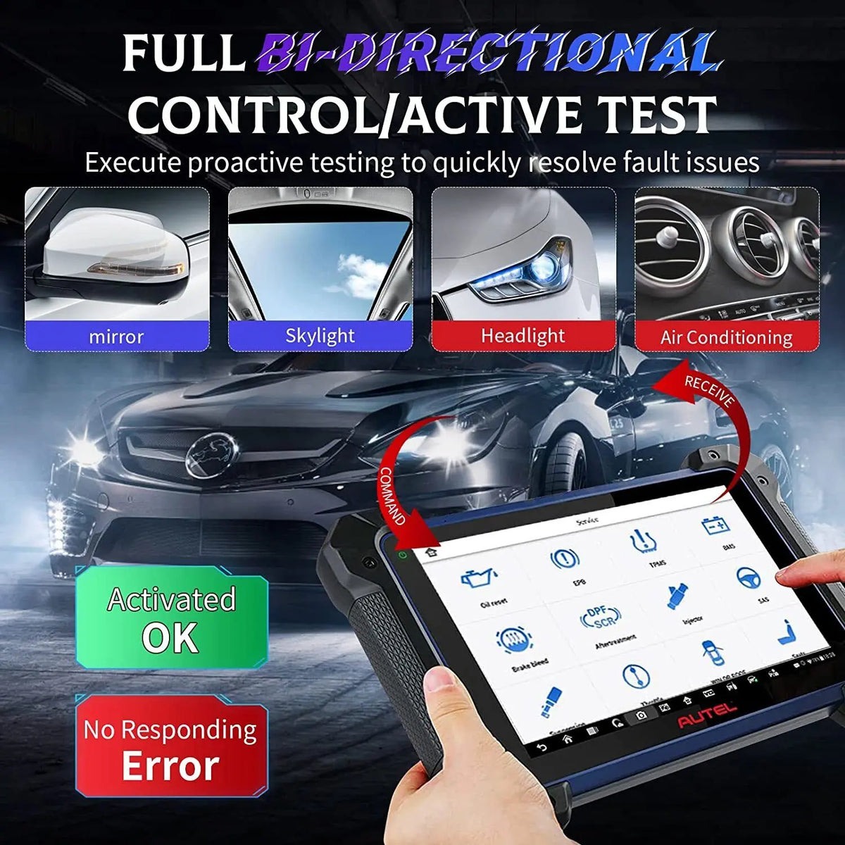 Autel MaxIM IM608 Ⅱ 2023 Key Programming Diagnostic Scanner - FairTools