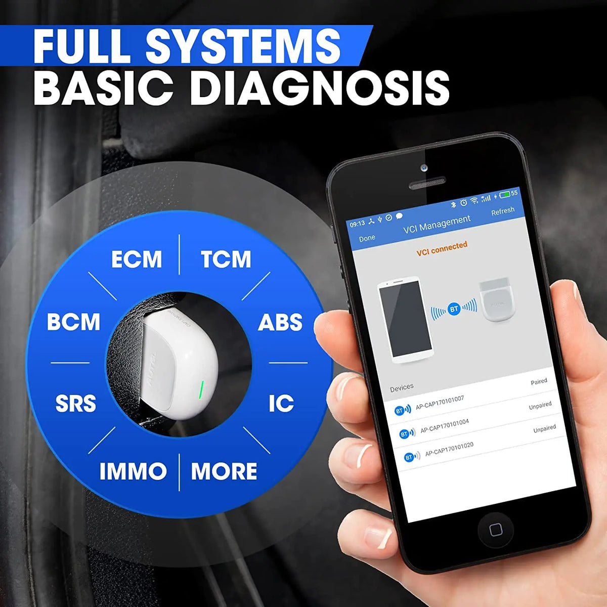 Autel ap200 scanner reader