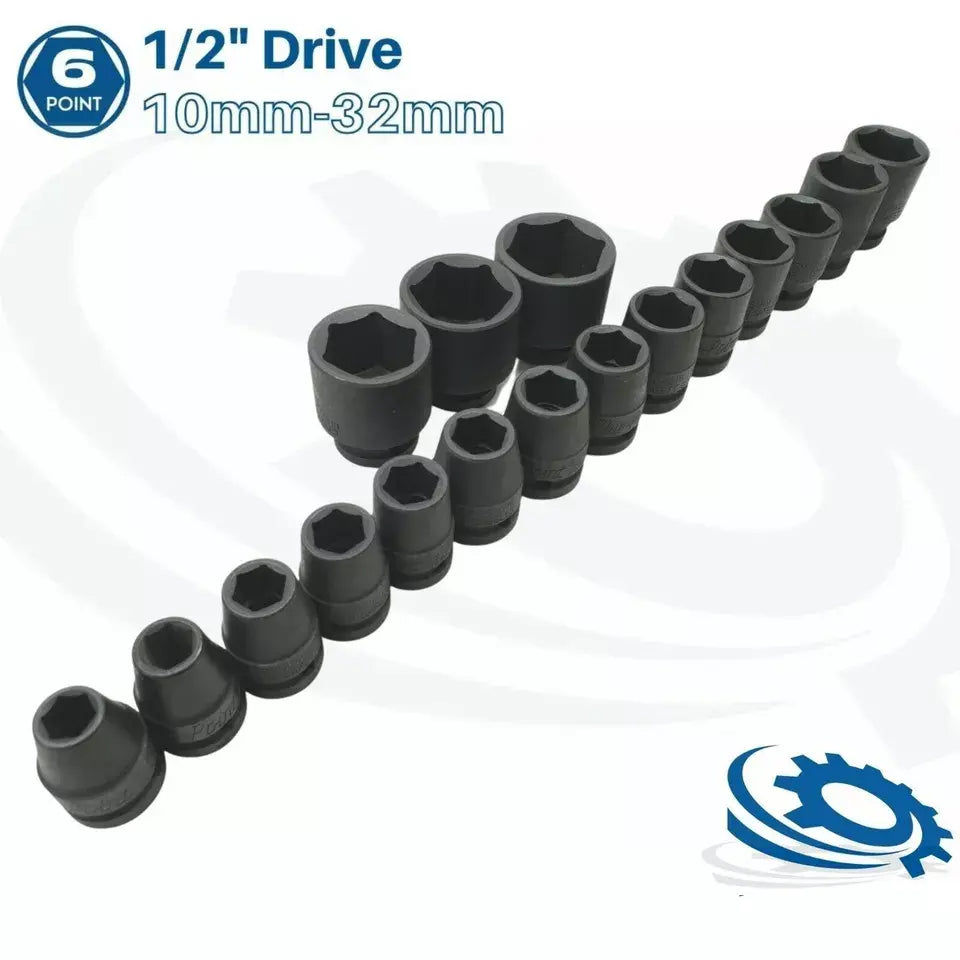 Blue Point 1/2 Impact Sockets 10MM-16MM 18 sockets FairTools