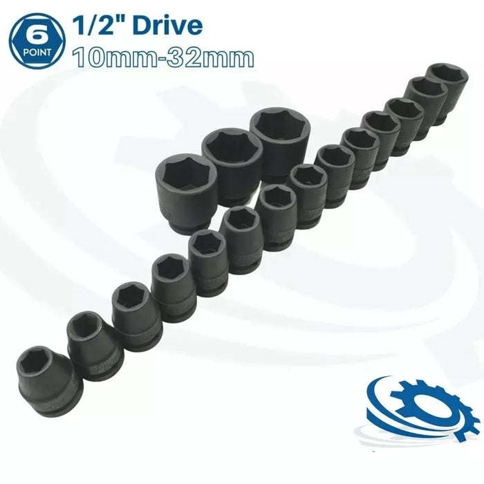Blue Point 1/2 Impact Sockets 10MM-16MM 18 sockets FairTools
