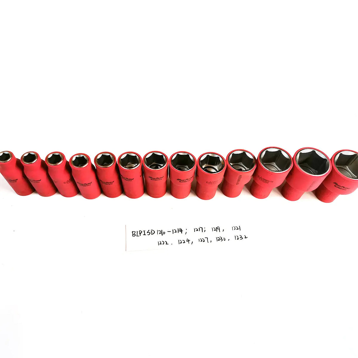 Blue Point 1/2  Insulated Metric Sockets 10mm-32mm 13 Sockects - FairTools Blue Point 1/2  Insulated Metric Sockets 10mm-32mm 13 Sockects