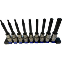 Blue Point 1/2 Long Torx Sockets T20-T60 - FairTools Blue Point 1/2 Long Torx Sockets T20-T60