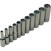 Blue Point 1/4 Drive Tube Sockets Metric 4mm-14mm - FairTools Blue Point 1/4 Drive Tube Sockets Metric 4mm-14mm