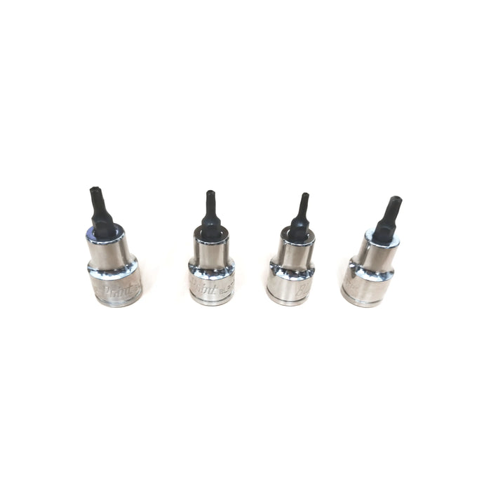 Blue Point 3/8 Drive Tamper-Proof Torx Socket T10 - T25 - FairTools Blue Point 3/8 Drive Tamper-Proof Torx Bits T10 - T25