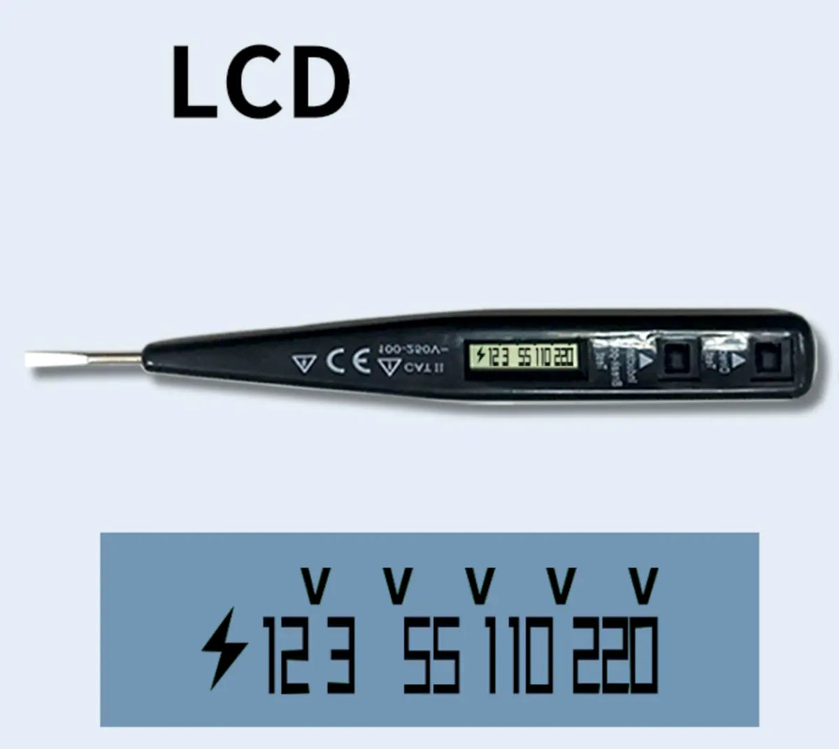 Blue Point  BLPDVT Digital Voltage Tester Pen BluePoint