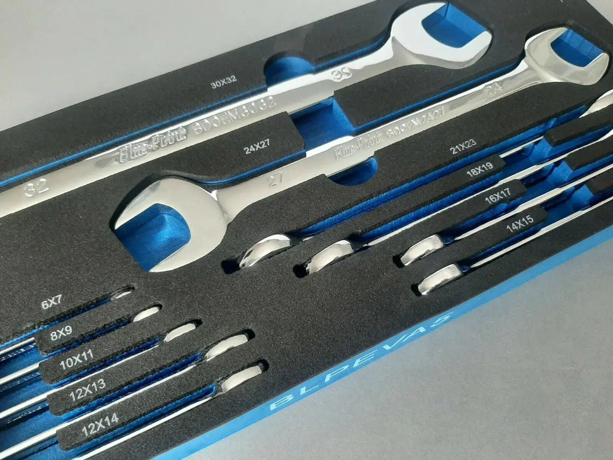 Blue Point EVA tool holder set - 11pcs double open-ended wrenches BLPEVA5 - FairTools