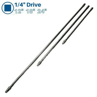 Blue Point Tools 1/4 Drive Locking Extensions 12 - 24 - FairTools Blue Point Tools 1/4 Drive Locking Extensions 12 - 24