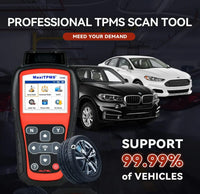 Autel MaxiTPMS TS508WF Relearn Tool (Original 2023 Newest), Program MX-Sensors(315/433 MHz), Activate/Relearn All Sensors, TPMS Reset, Read/Clear TPMS DTCs, Key Fob Testing - FairTools
