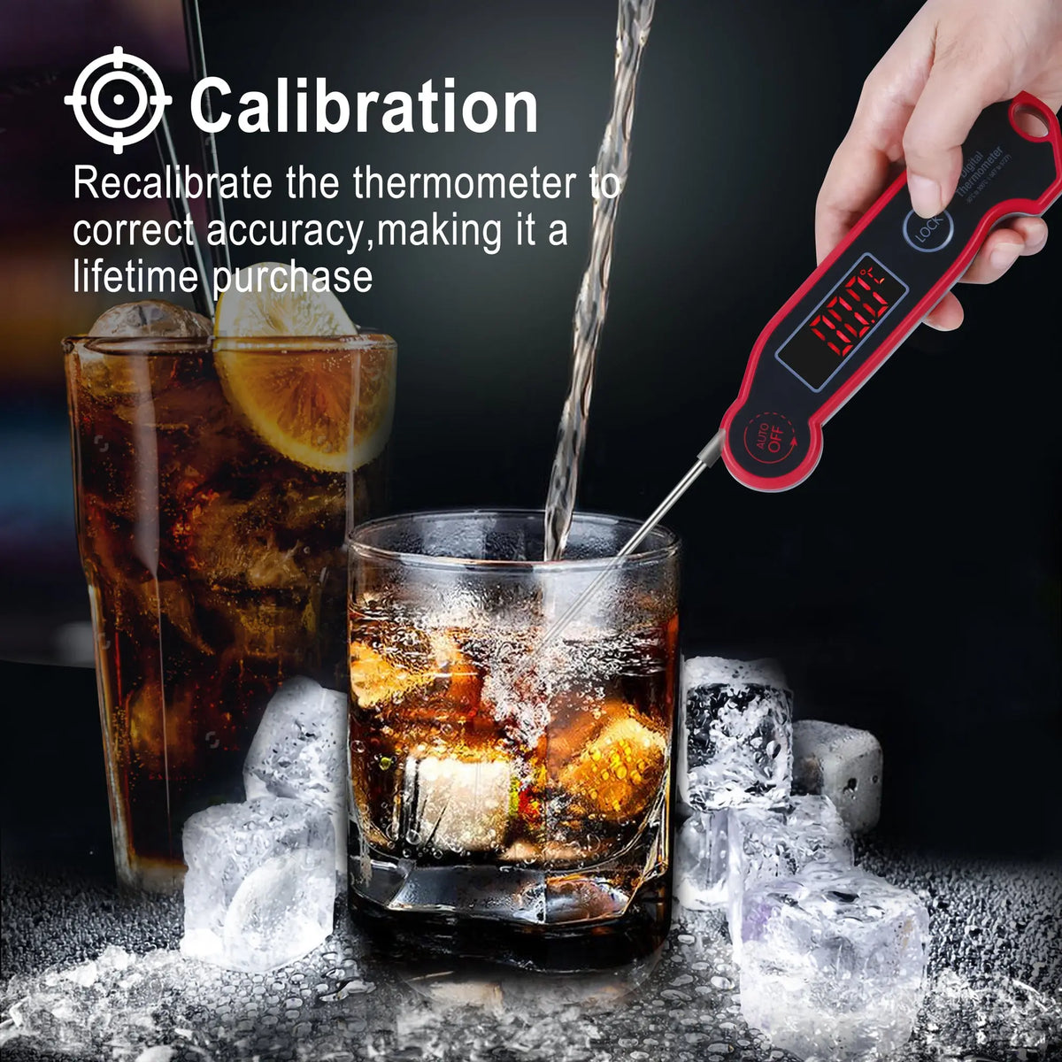 Digital external high-precision sensitive kitchen food thermometer ThermoPro