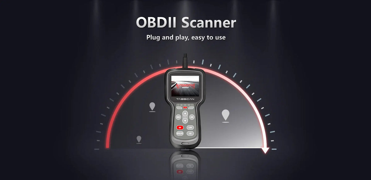 Eucleia TabScan A411 Car Diagnostic Scanner Code Reader Engine Bluetooth OBD2 Scanner Eucleia