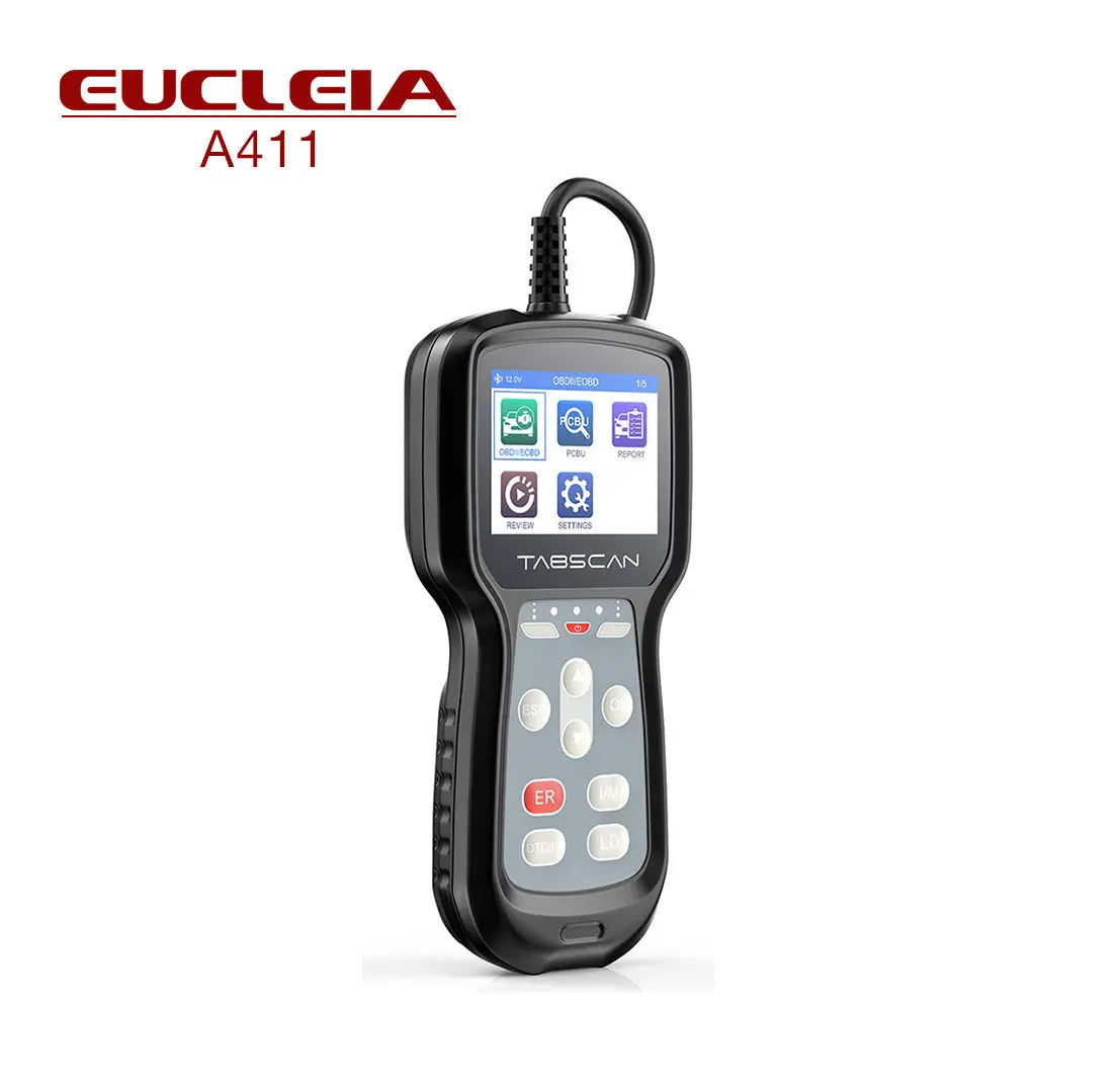 Eucleia TabScan A411 Car Diagnostic Scanner Code Reader Engine Bluetooth OBD2 Scanner Eucleia