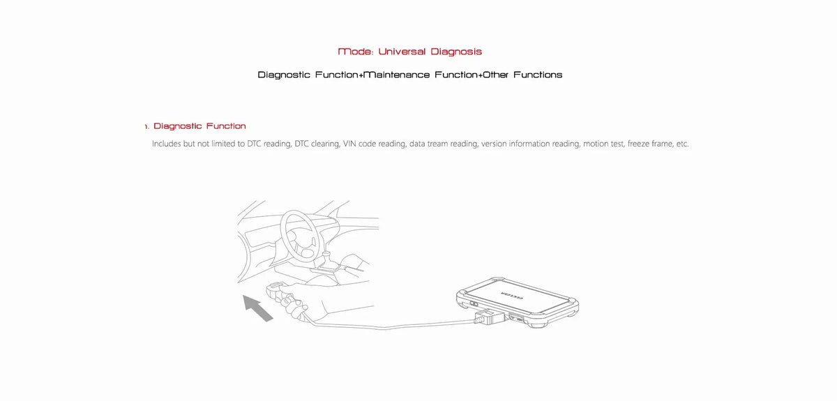 Eucleia TabScan S7C Intelligent Dual-mode Diagnostic System Free Update Online Eucleia