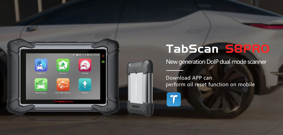 Eucleia TabScan S8 Pro Automotive Intelligent Dual-mode Diagnostic System Eucleia