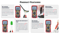 Eucleia V200A Automotive Digital Multimeter Eucleia