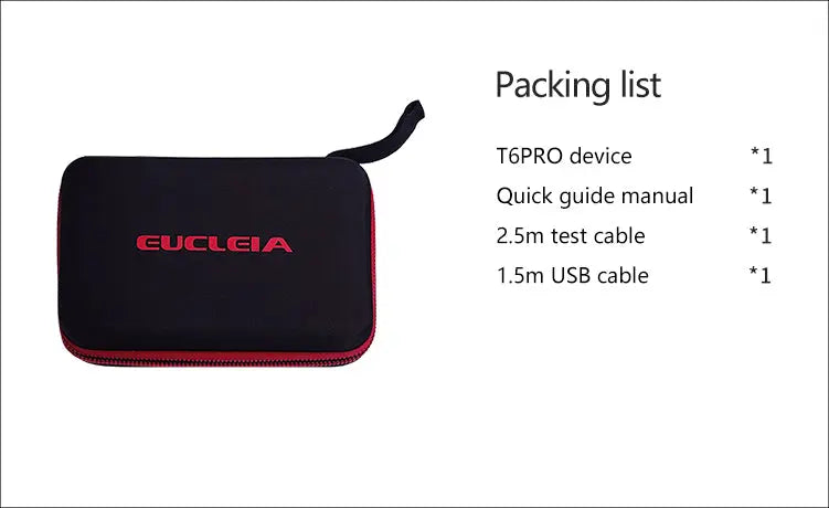 Eucleia WiScan T6 Pro J2534 Diagnostic Tool for TabScan S8 Pro Eucleia
