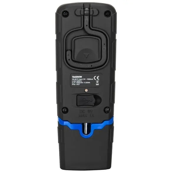 Flashlight TAKENOW WL5010-index color rendering CRI 80 built-in Li-ion battery FairTools