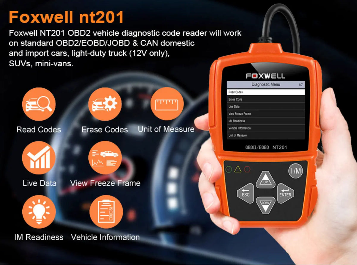 OBD2 Auto Scanner Automotive OBD Code Reader