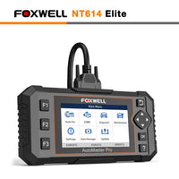 Foxwell NT614 Elite OBD2 Diagnostic Scanner Tool ABS SRS Engine EBP Oil Reset Car Scan Tool Foxwell