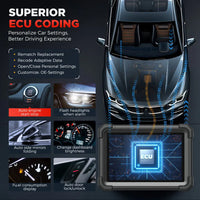 LAUNCH X431 PRO Dyno 8" Professional Car OBDII Full System Diagnostic Scanner - FairTools