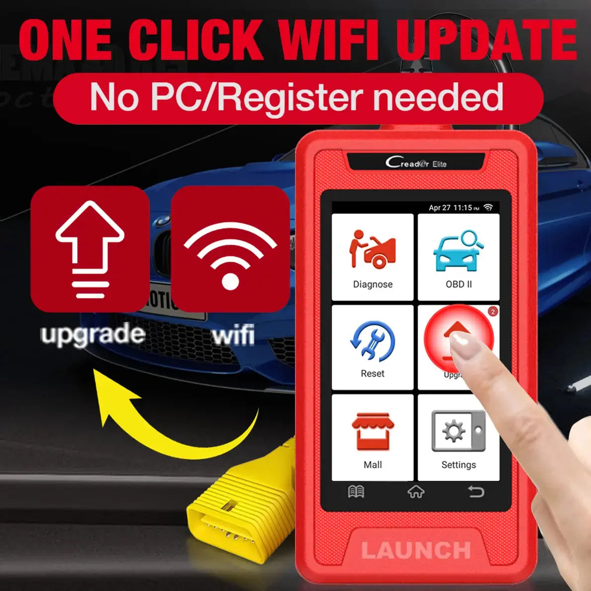 Launch CRE905 Full System Diagnostic OBD2 Scanner Launch Scan Tool - FairTools