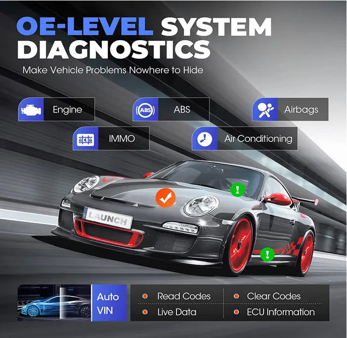 Launch X431 CRP919X OBD2 Scanner Bi-Directional Scan Tool - FairTools