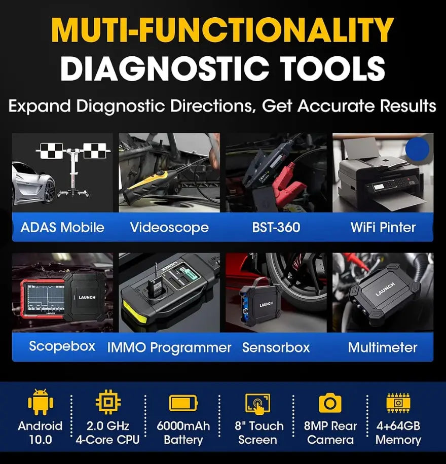 Launch X431 PROS Elite Full System Scanner Launch