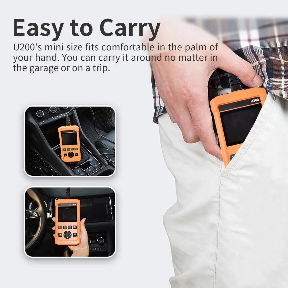 U200 OBD2 Scan Tool Diagnostic Scanner