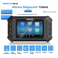 OBDSTAR iScan Marine Diagnostic Code Reading Code Clearing Data Flow Action Test - FairTools