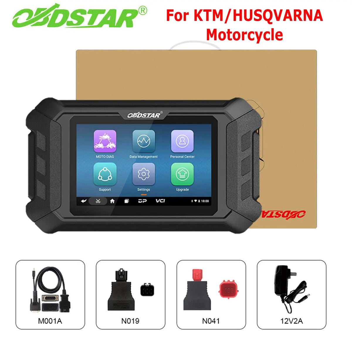 OBDSTAR iScan Motorcycle Full System Diagnostic Scanner Key Programming Function - FairTools