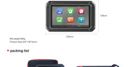 TabScan X7 Car Code Reader with Active Test Full-System Diagnostic Scanner Eucleia