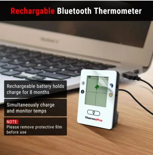 ThermoPro TP25 4 Probe Bluetooth Meat Thermometer with 500 Feet Range! - FairTools ThermoPro TP25 4 Probe Bluetooth Meat Thermometer with 500 Feet Range!