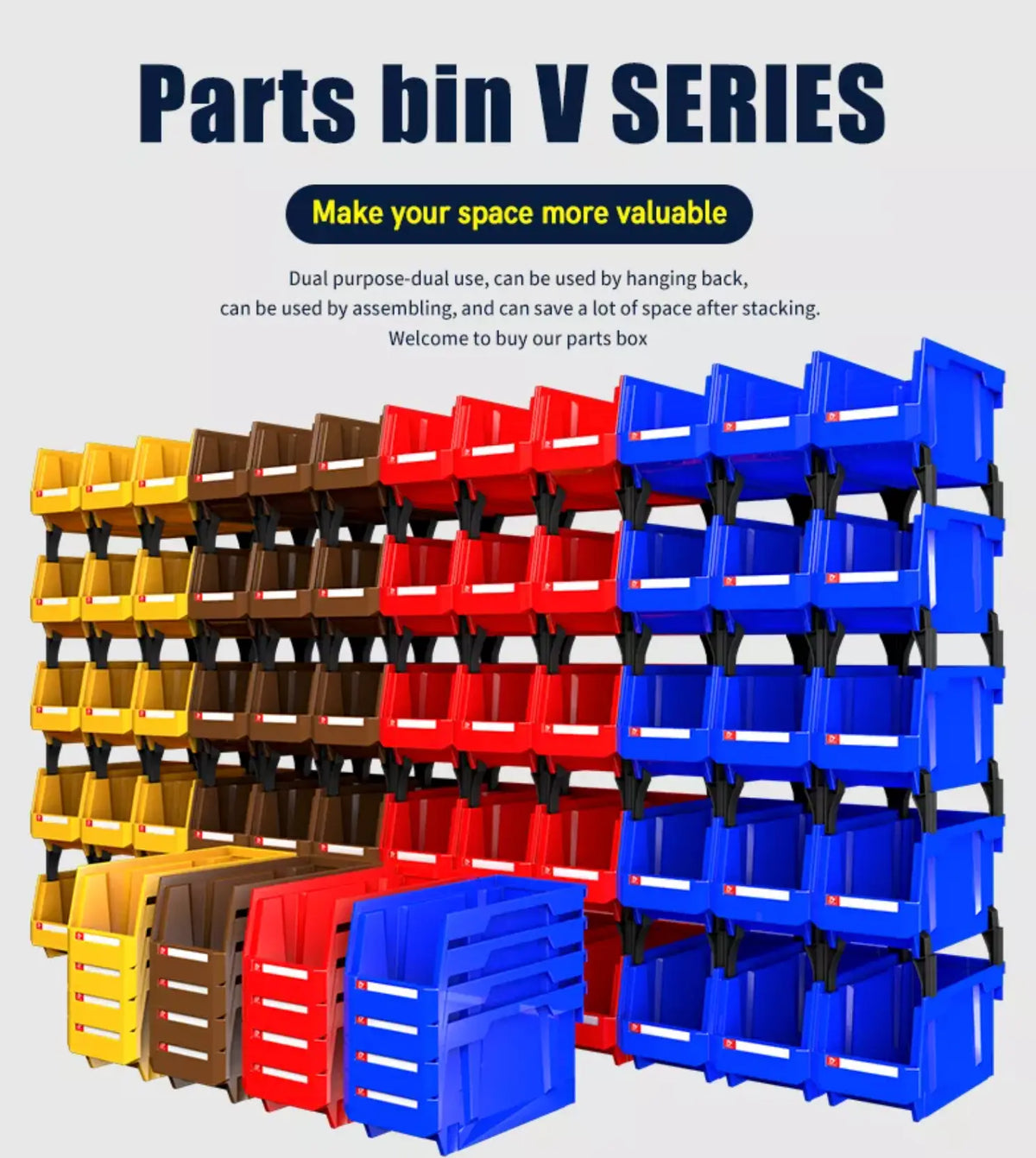 Tool Storage Bin - FairTools Tool Storage Bin
