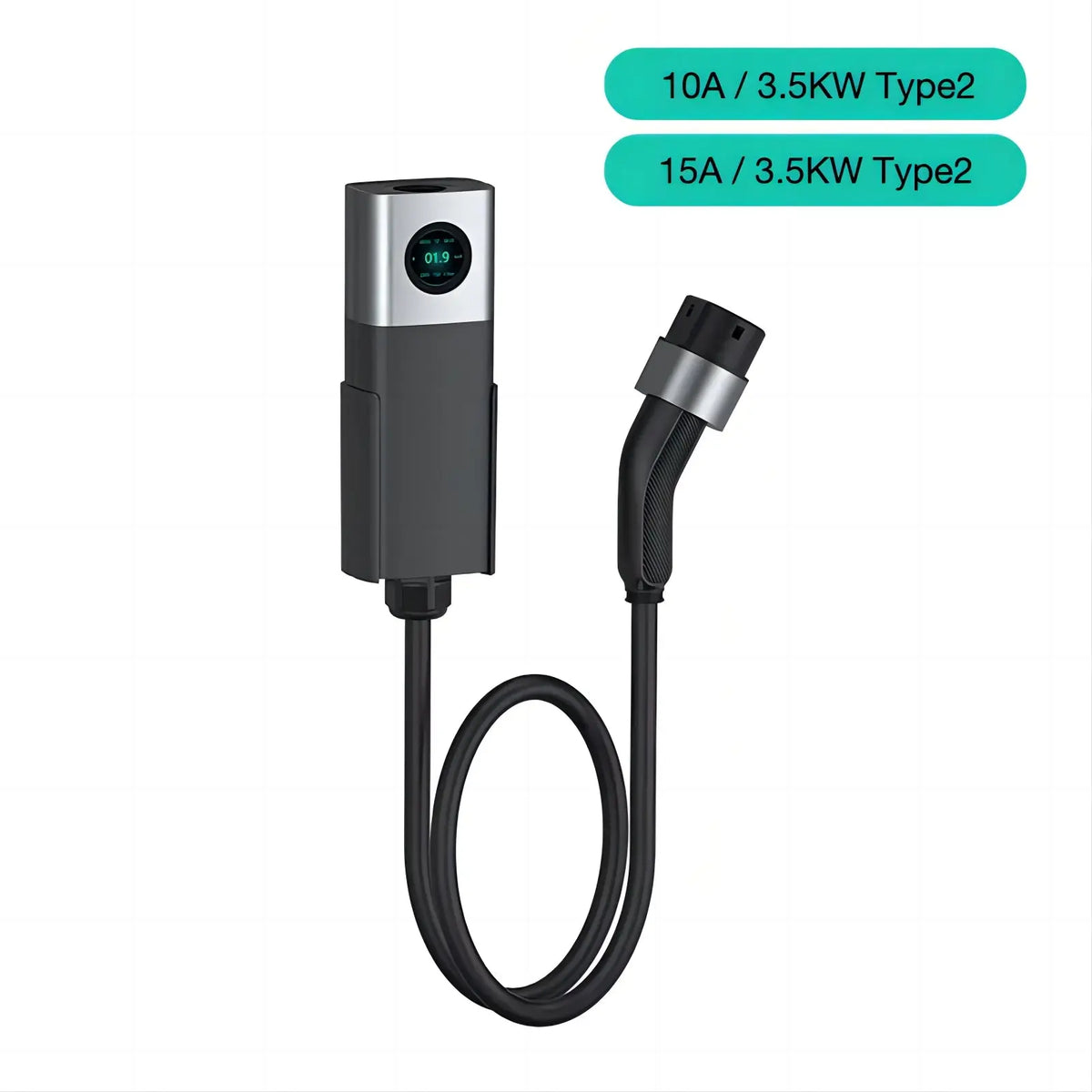 Portable EV Charger 10A/15A Type 1/Type 2 FairTools